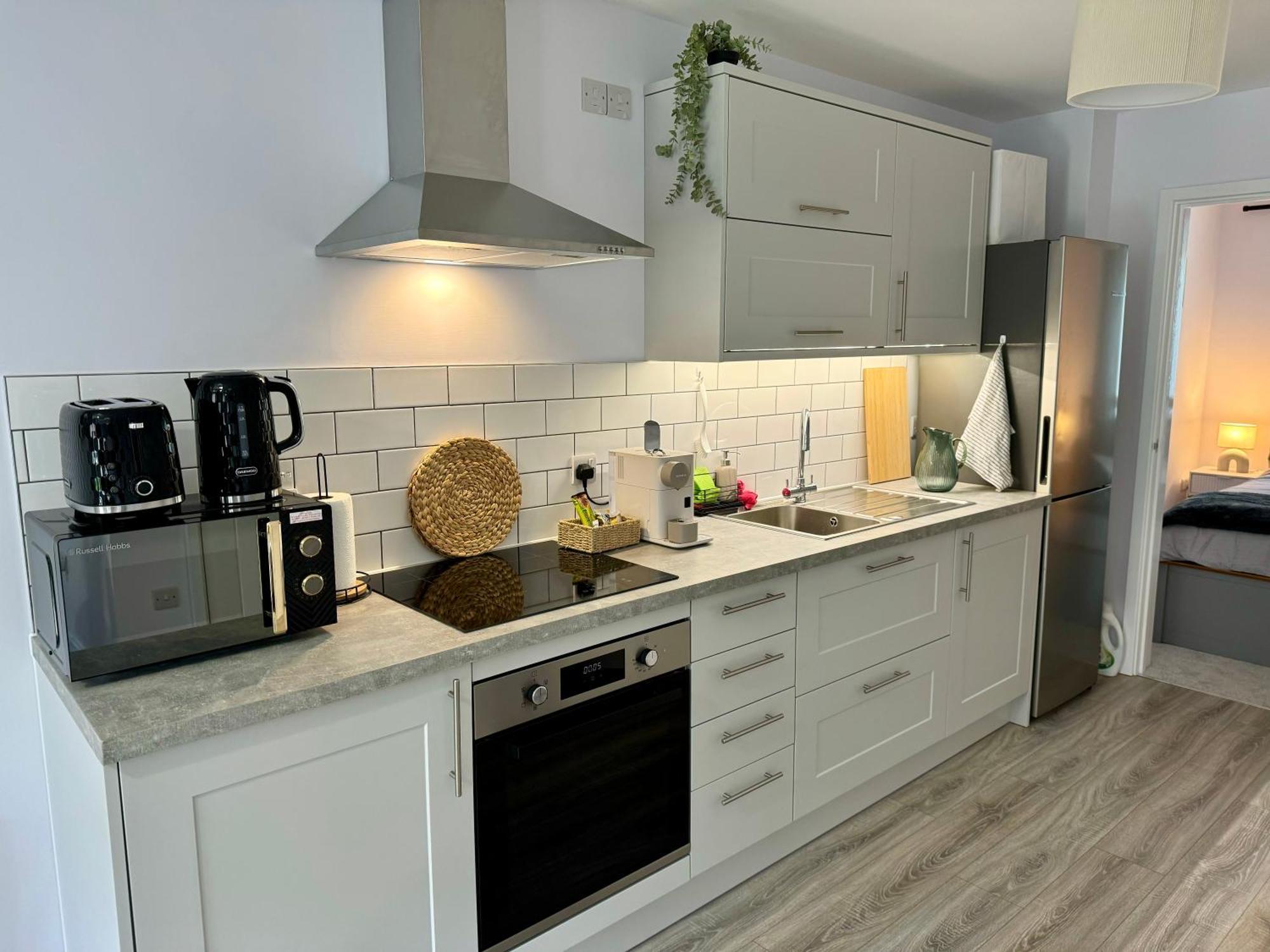 Ferienwohnung Brand New Flat 5 With Free Parking And Fast Wifi York Exterior foto